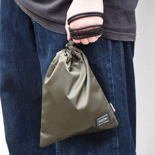 レザー巾着 WAKOMARIA×PORTER