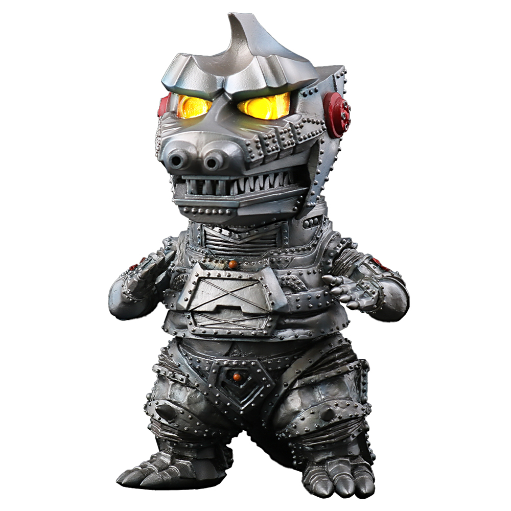 デフォリアルにメカゴジラ(1974)が登場！ 全身をデフォルメしつつも