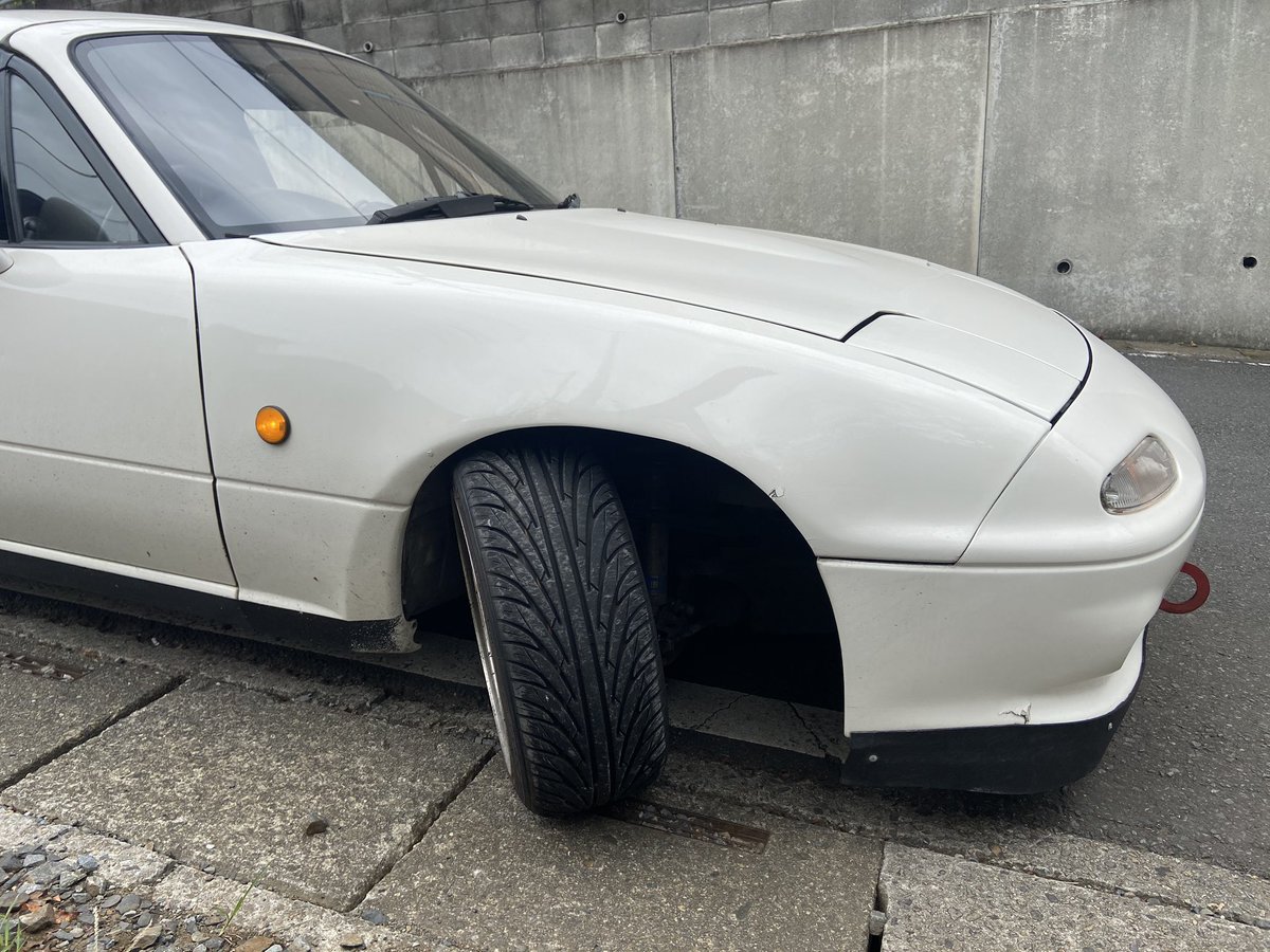 NA NB ロードスター ドリフト用の加工ナックル さいたま市でサンニー