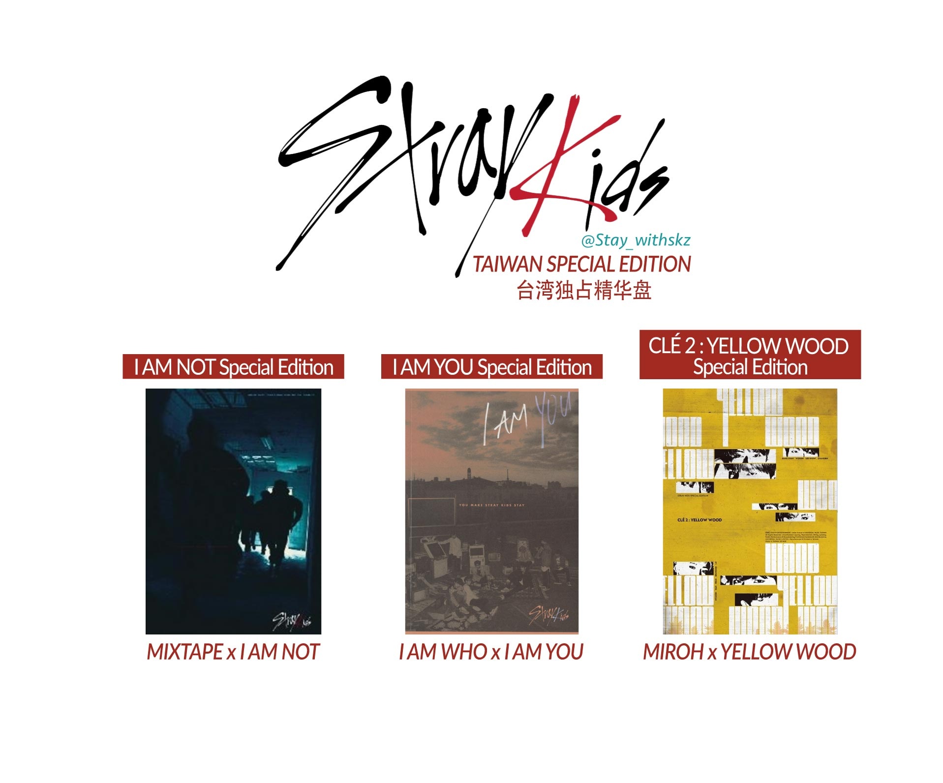 Stray Kids yellowwould ヒョンジン トレカ 台湾盤 Stray Kids