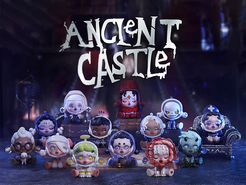 SKULLPANDA ANCIENT CASTLEシリーズ ゾンビや吸血鬼など一見恐ろしい