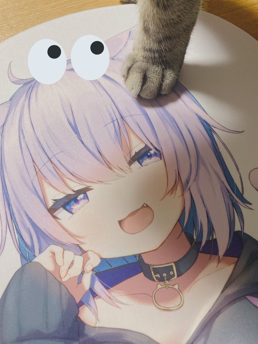 おっぱいマウスパッドの！！！サンプル来たよ〜〜！！！可愛い
