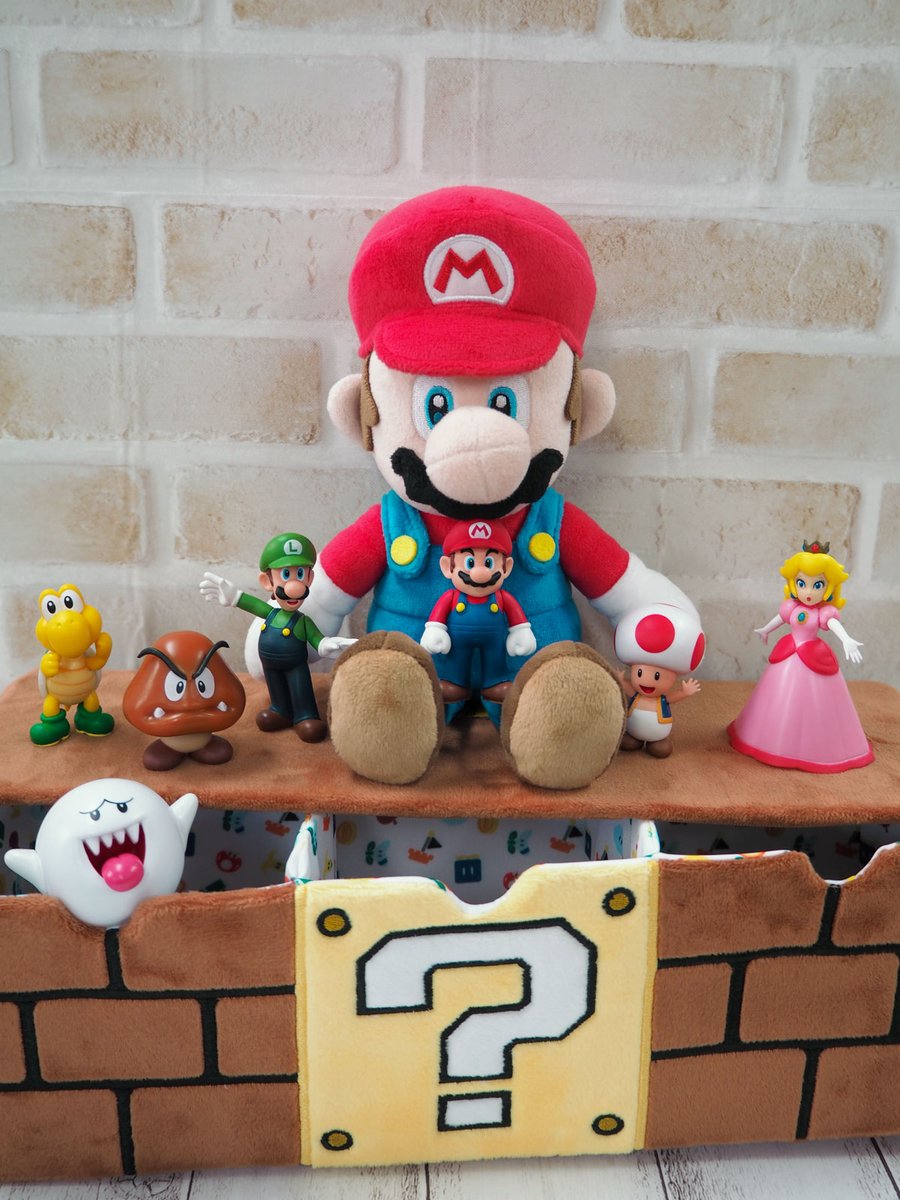 新製品情報】 スーパーマリオのキャラクターたちがフィギュアになった