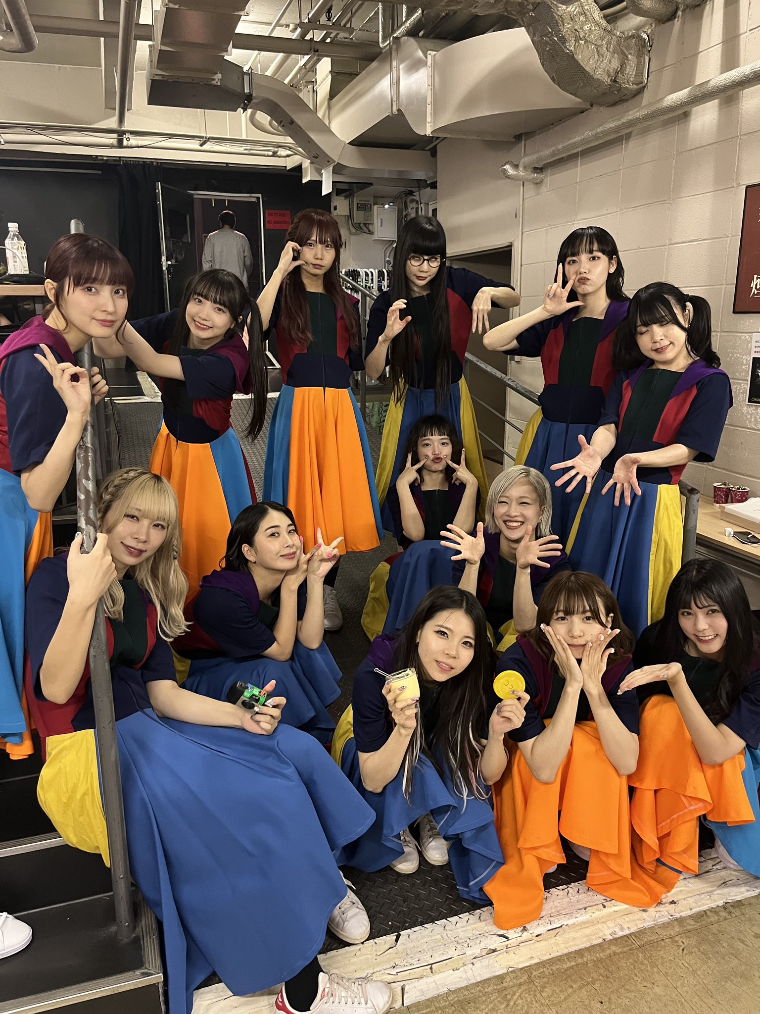 チャンベイビーGANG PARADE チェキ金髪 サイン有り 4枚セットGTTB