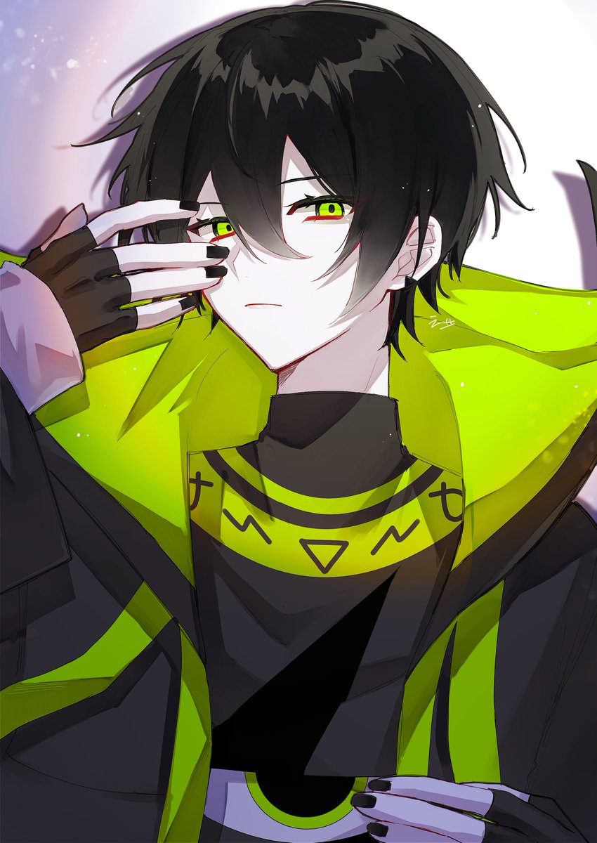 最近始めた。お世話になっている零夜くん #コンパスお絵描き