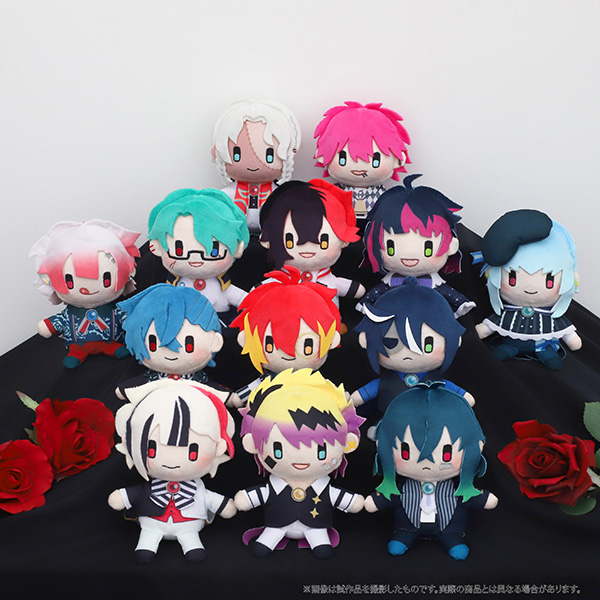 悪魔執事と黒い猫】 ぬいぐるみキーホルダー／おなまえアクリルバッジ