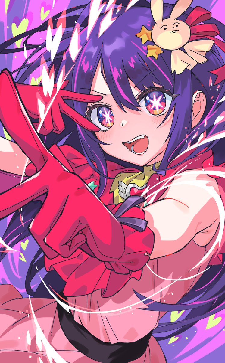 推しの子】星野アイちゃんを描いてみました🍀