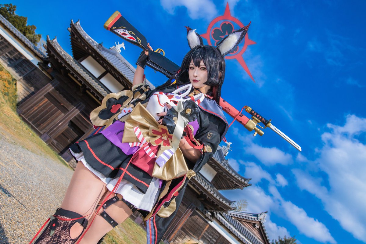 ⚠️cosplay】 ブルーアーカイブ -Blue Archive- 狐坂ワカモ お望みの