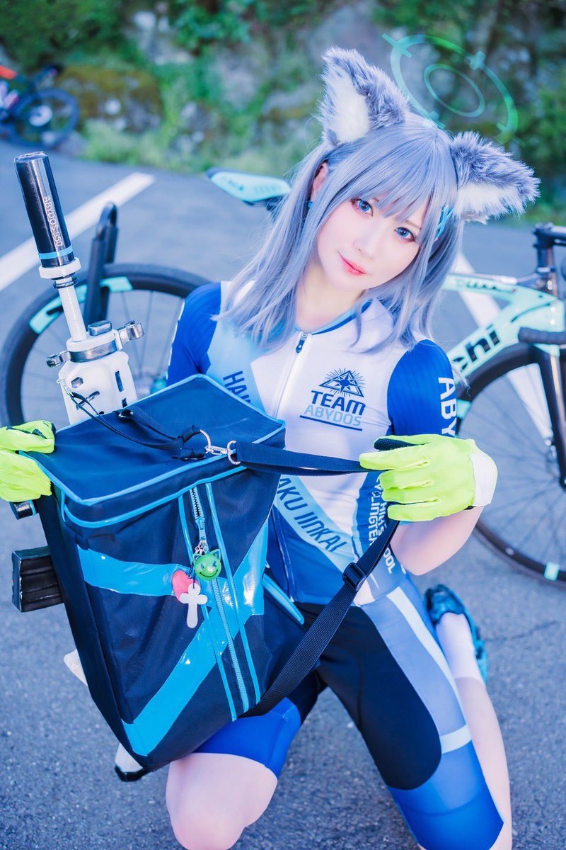 cosplay ブルーアーカイブ/砂狼シロコ(ライディング) また箱根に遊びに