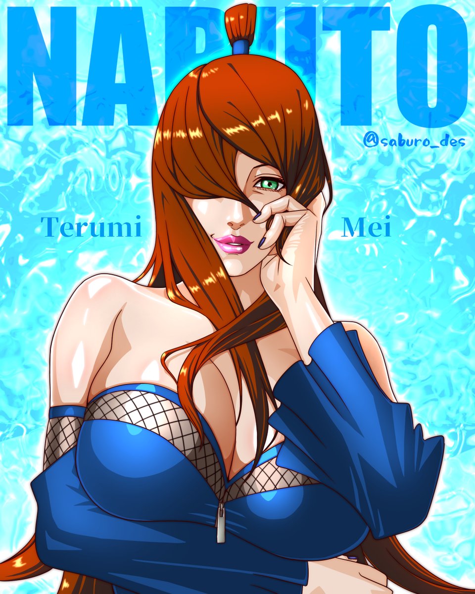 NARUTO／照美メイ（五代目水影） 作中随一の長身美女✨ BORUTOではすこ