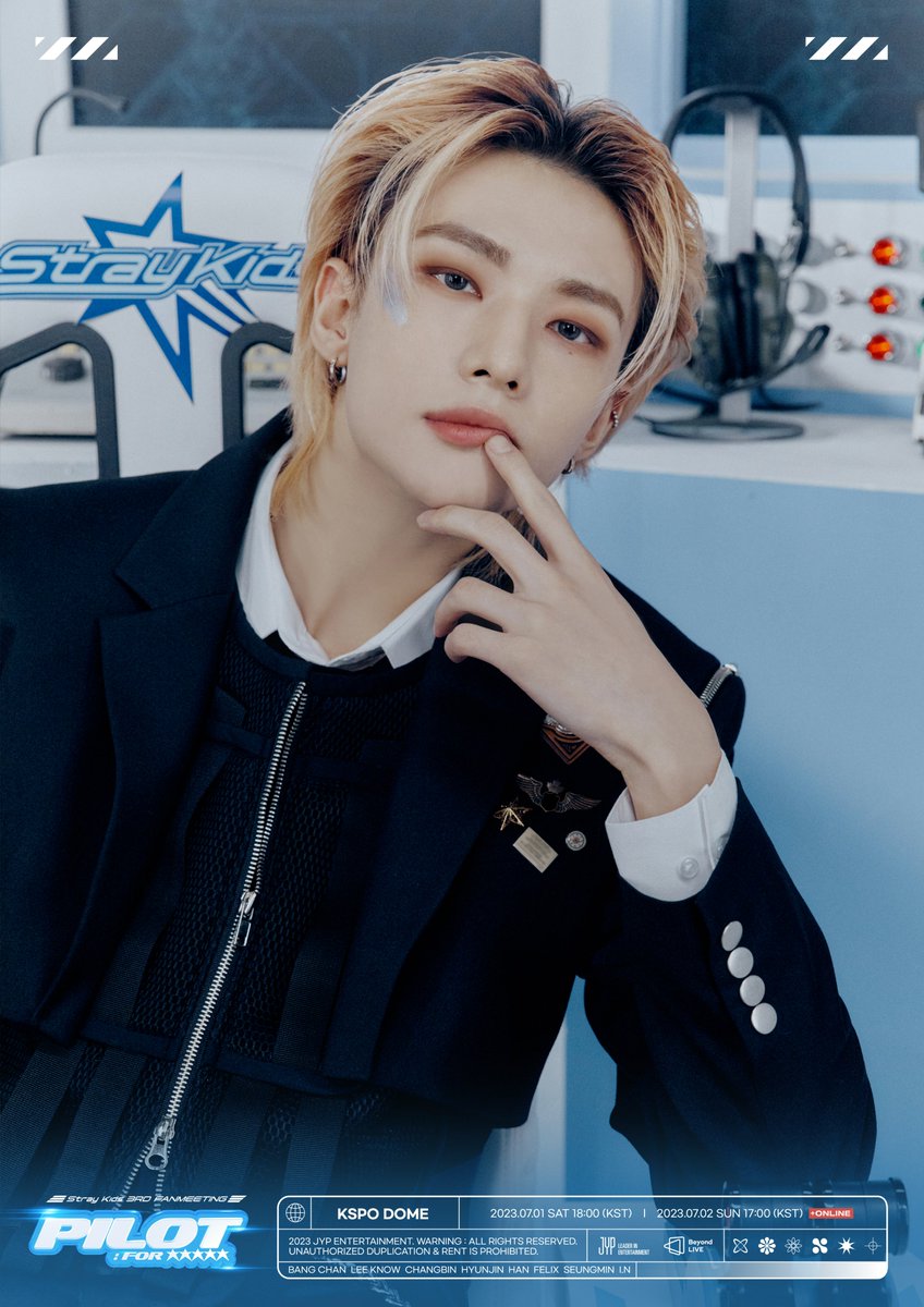 Stray Kids 3RD FANMEETING 'PILOT : FOR ' TEASER IMAGES #창빈