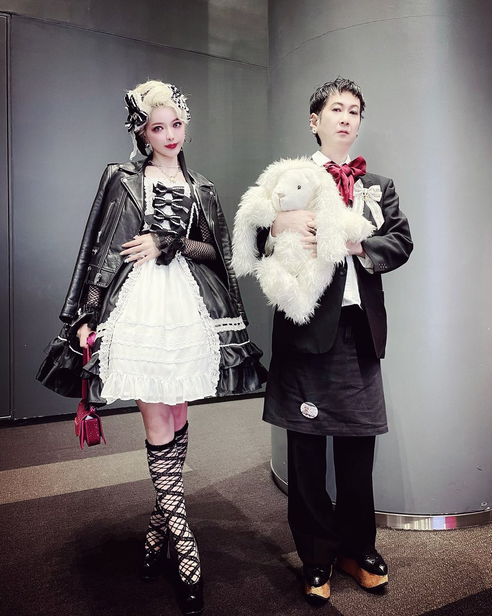 Baby,ファッションショーの会場では久しぶりに、嶽本野ばらさんとも