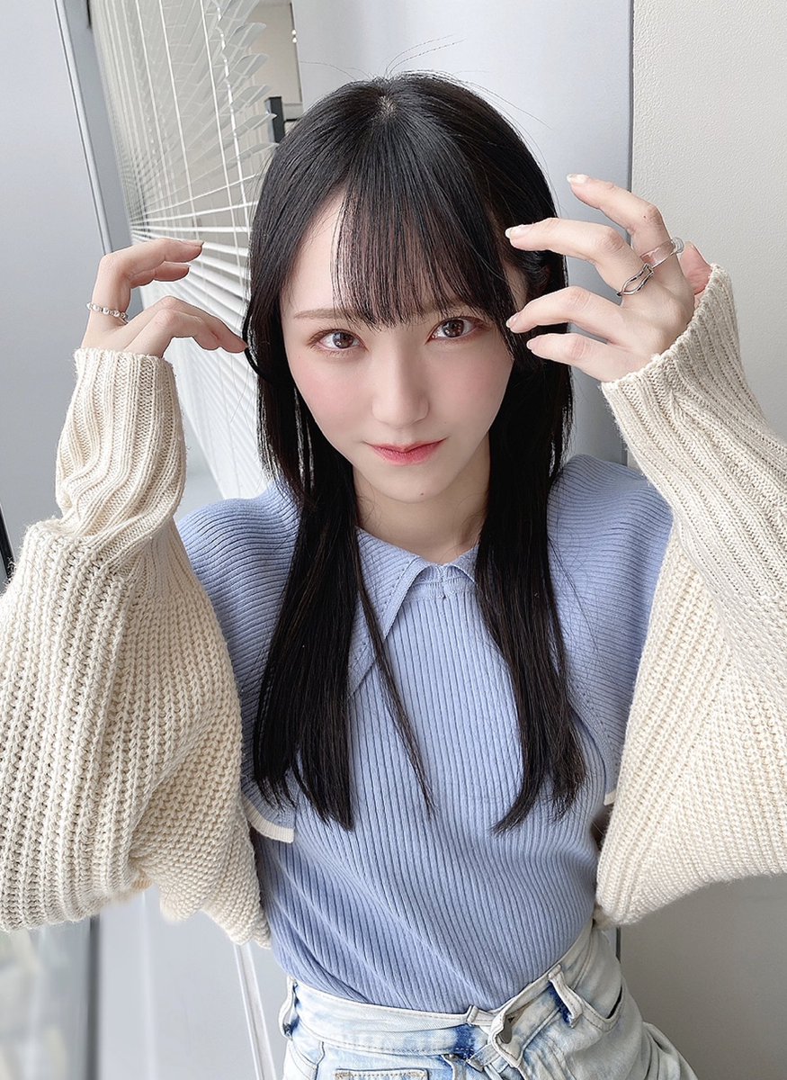 今日は温度高めにストレート～𓈒𓏸 会いに来てくれてうれしいんだぁ