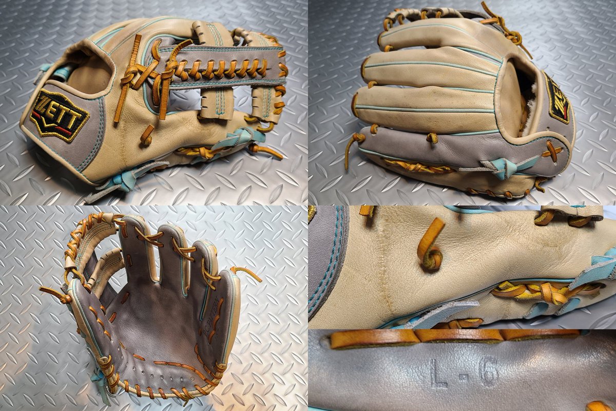 グラブ紹介 ZETT(プロステイタス) 埼玉西武ライオンズ 源田壮亮 実使用