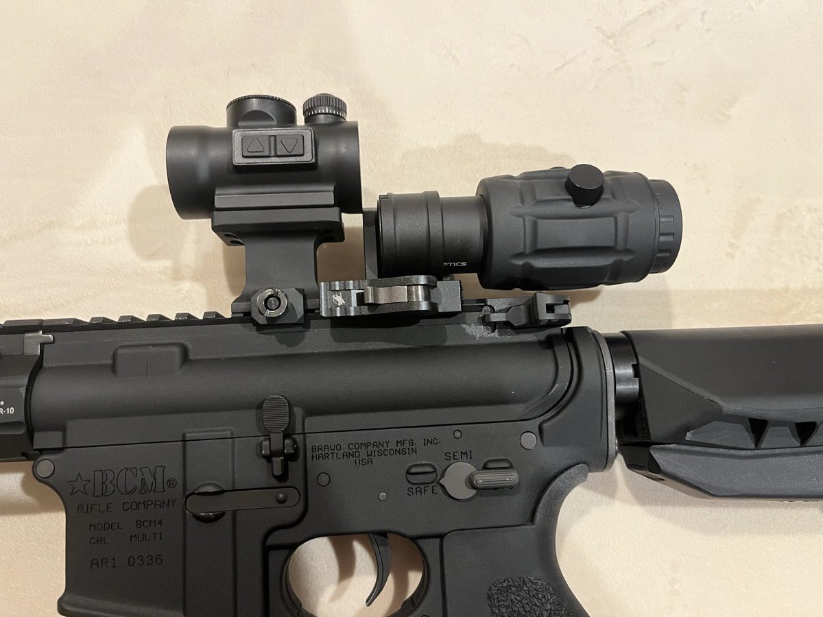 ノーベルアームズさんのSURE HIT ARSにガイズリータイプのハイマウント