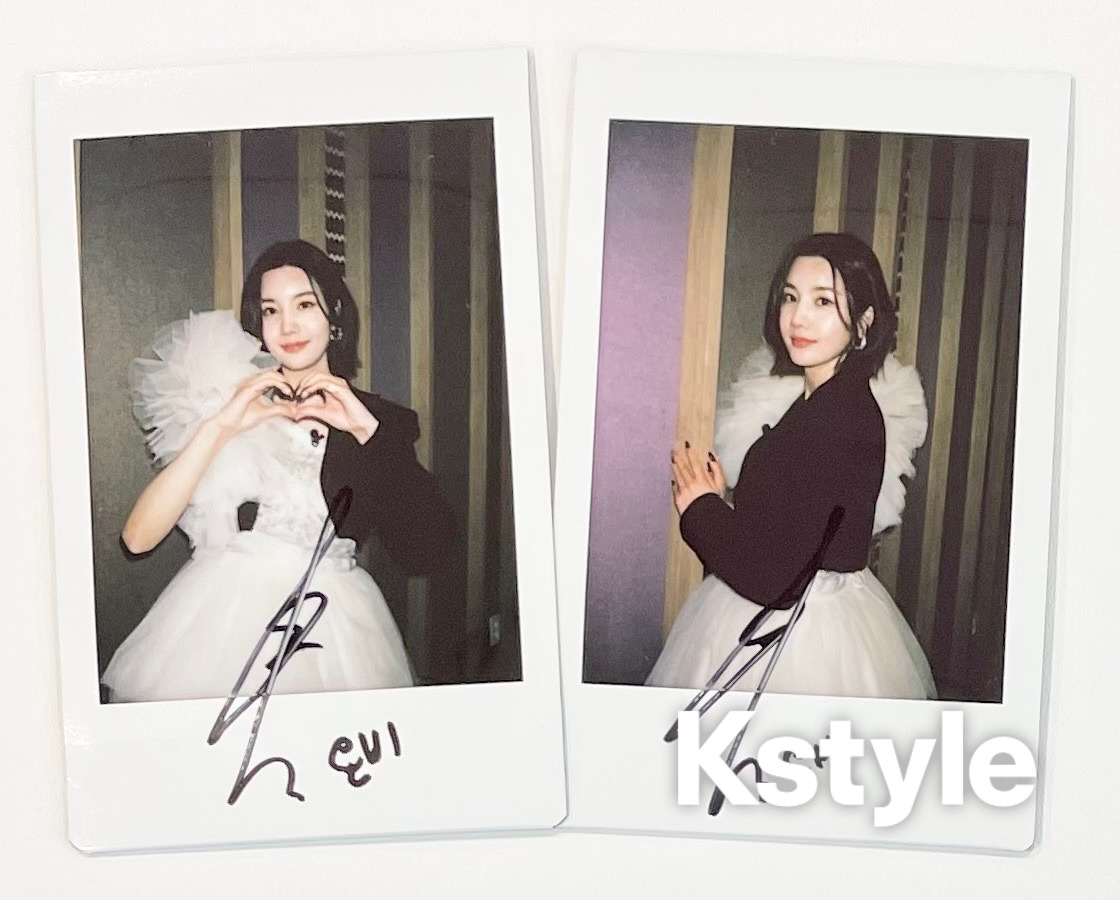 プレゼント】 IZ*ONE出身 #クォン・ウンビ 直筆サイン入りチェキを2名