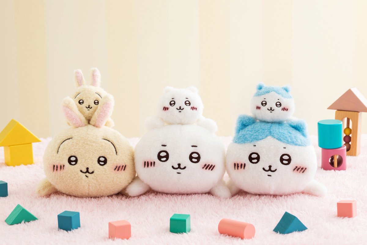 新商品／ 『ほわほわぬいぐるみ』 『ほわほわマスコット』 （#ちいかわ