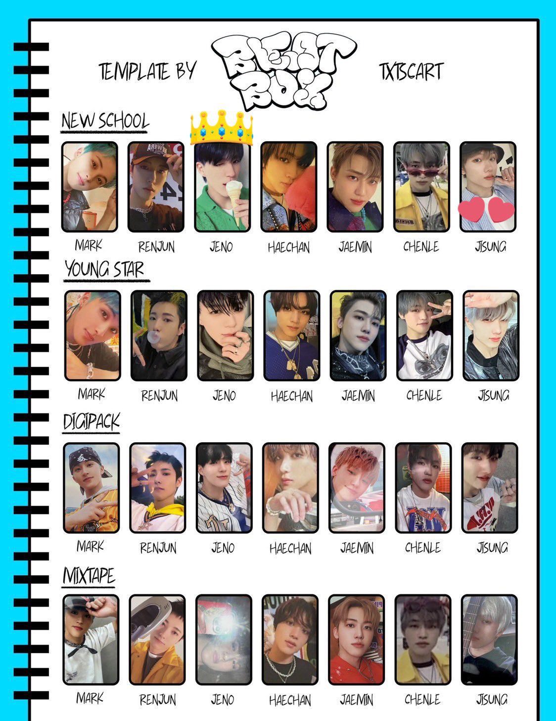 NCTDREAM ドリム チソン mu-mo ラキドロ MD トレカ まとめ売り