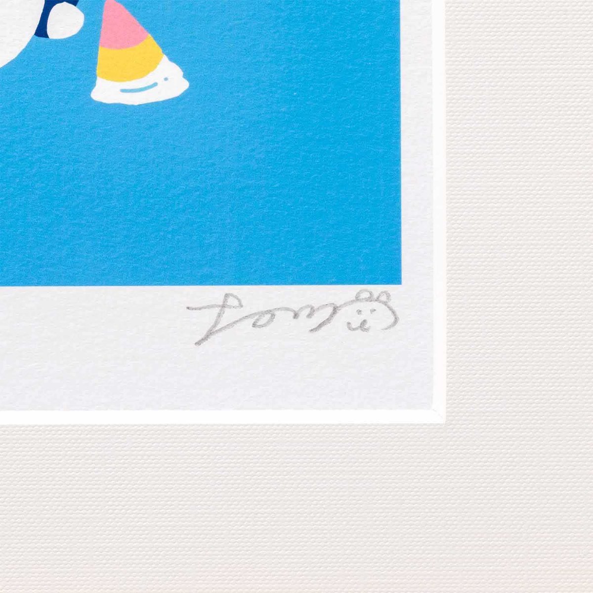 ちいかわ アートフレーム（着ぐるみ） ゆうえんち ナガノ先生直筆