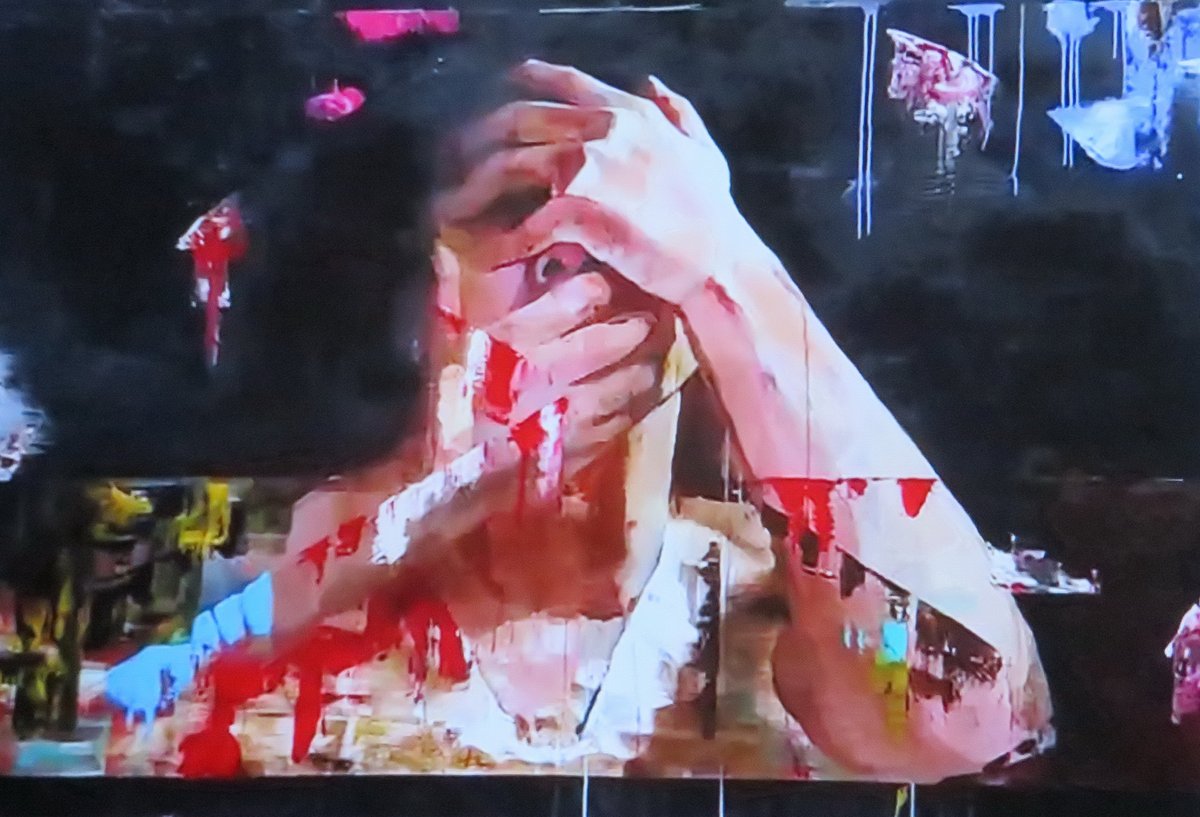 たまにこの絵が見たくなり、見る度に圧倒される。 IQ188の天才 現代