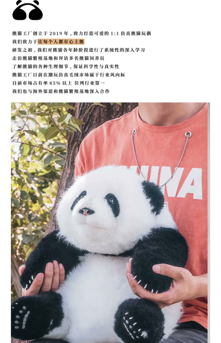 ♥️和花🌸ぬいぐるみ♥️】 iPandaさん✕パンダファクトリーさんの