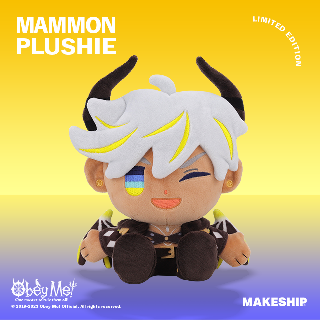 マモン：俺様のぬいぐるみ、まだ予約してないとか言わないよな？ ……べ