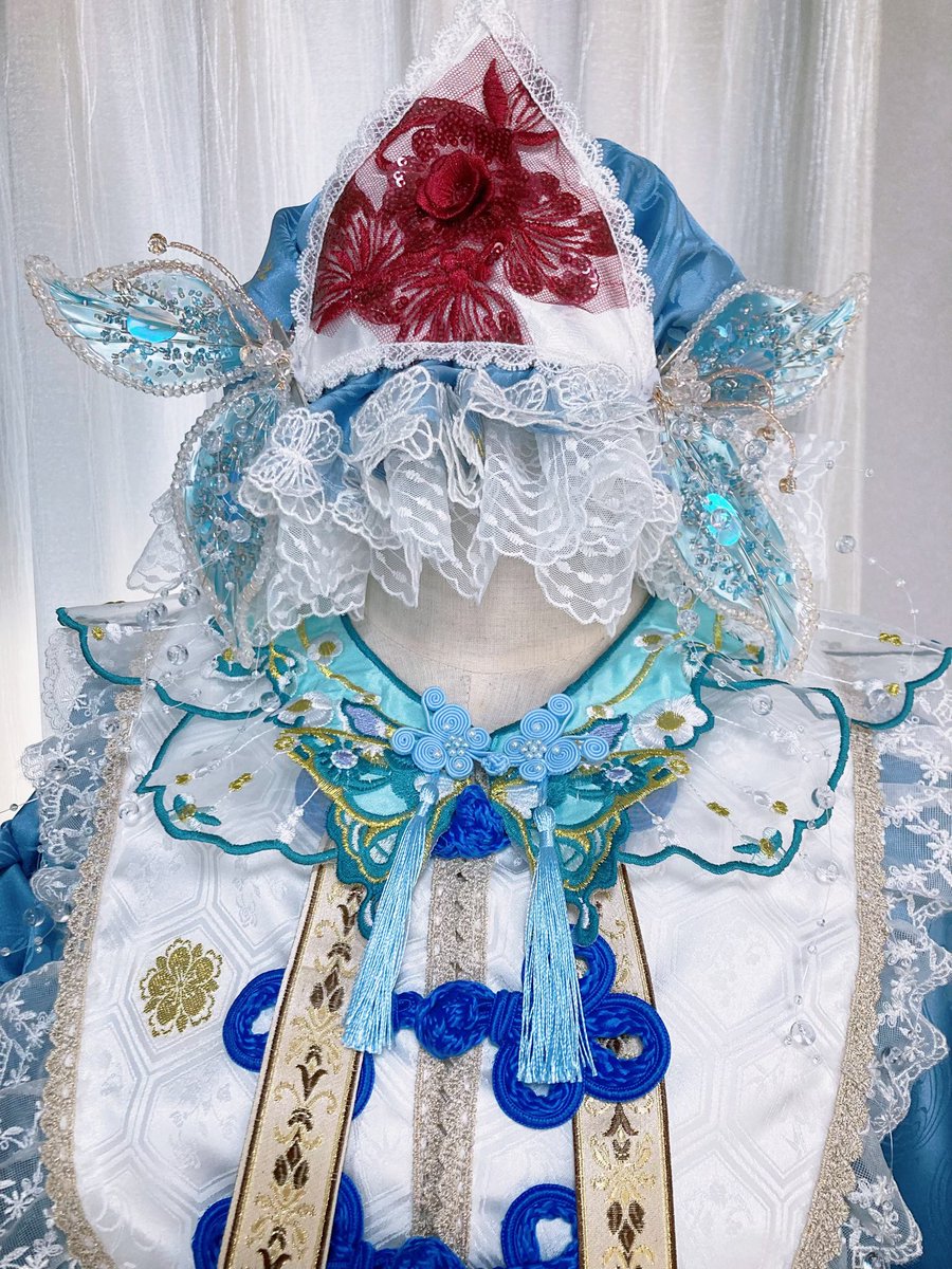 東方Project 西行寺幽々子 アレンジ衣装 完成致しました。 今回良く