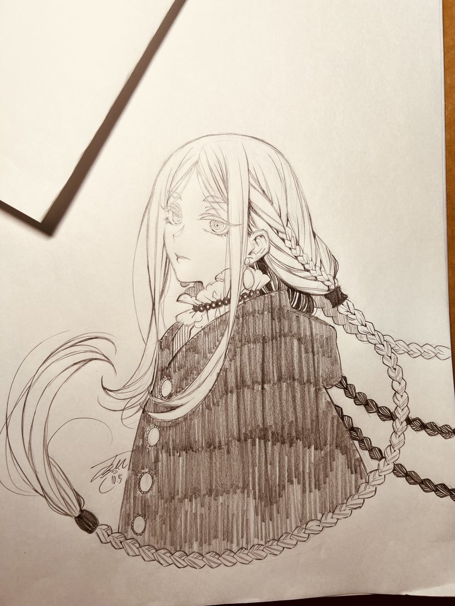 2ヶ月振りに絵を描きました