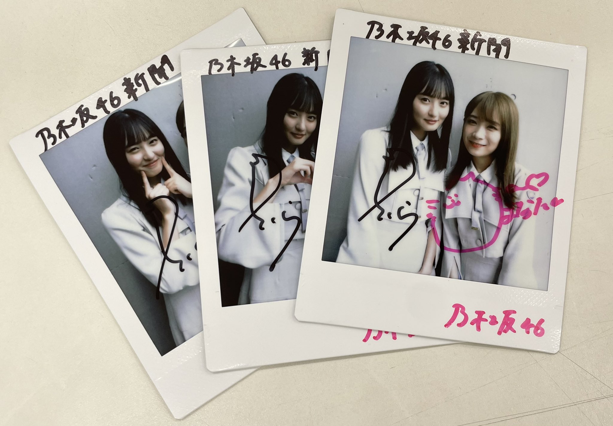 即購入可能】中西アルノ 直筆サイン 第40回乃木恋彼氏イベント特典 即