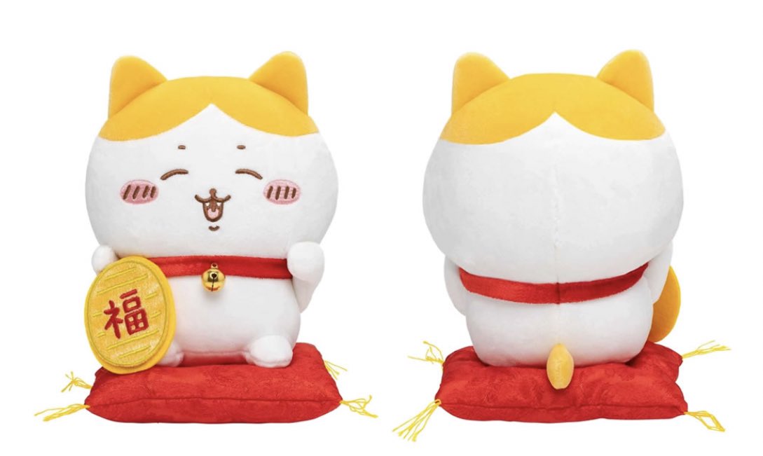 🌟新商品🌟 12/9(金)発売 ◾️招福！ハチワレぬいぐるみS 2200円(税込