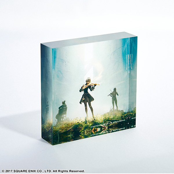 ニーア」シリーズコンサートのキービジュアルを使用した、アクリル