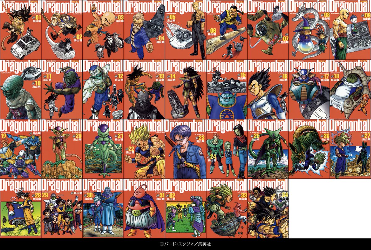 今日は #漫画の日！ ということで完全版の表紙を一覧にしてみました