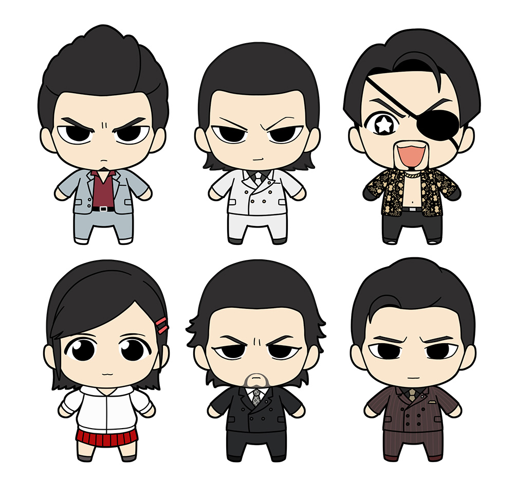 セガストア】予約開始 『龍が如く』ぬいぐるみ＆缶バッジセット ついに