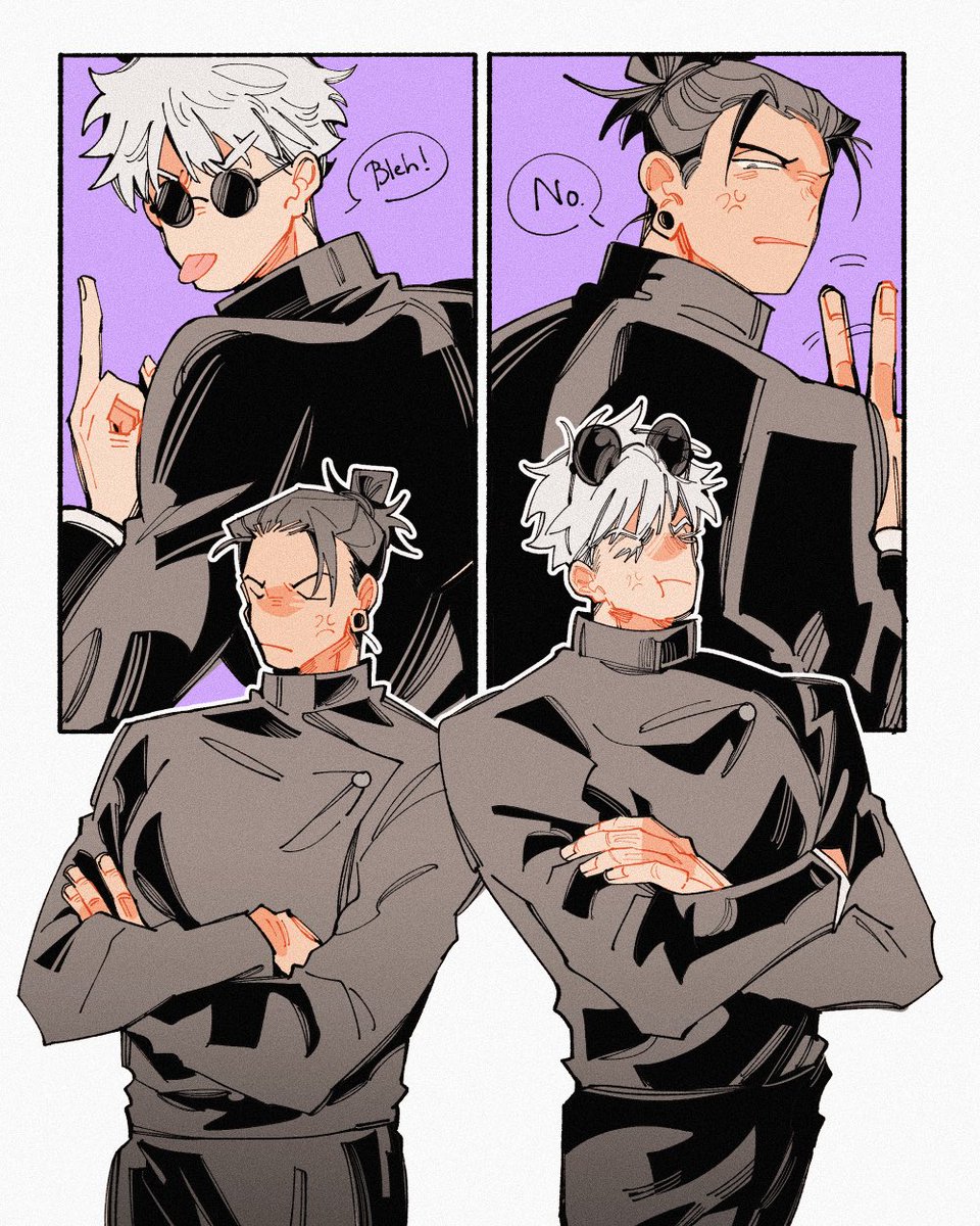 Post by ☀️ on X: 夏五😠😳