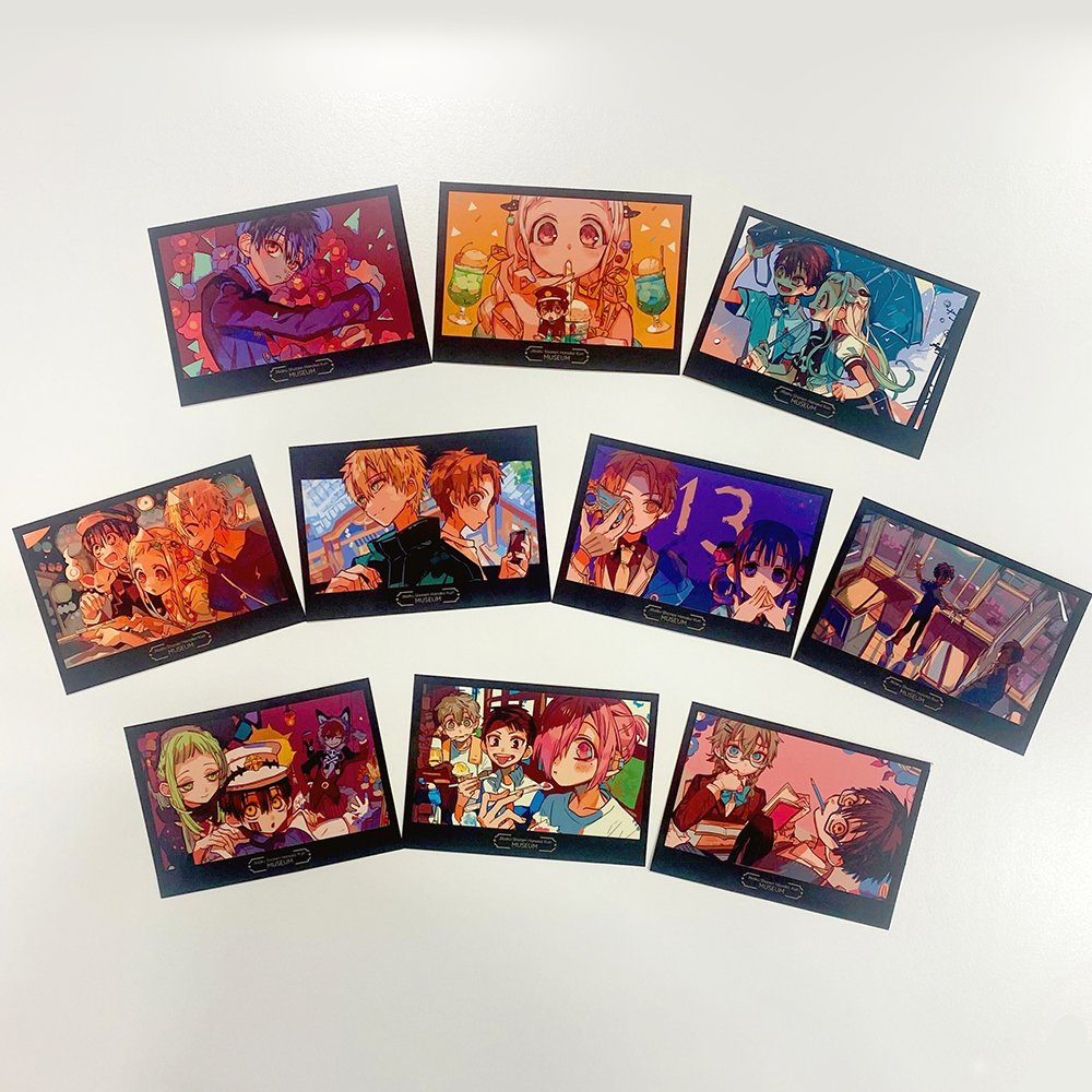 地縛少年花子くん ミュージアム カフェ 特典 フォトカード 12枚 地縛