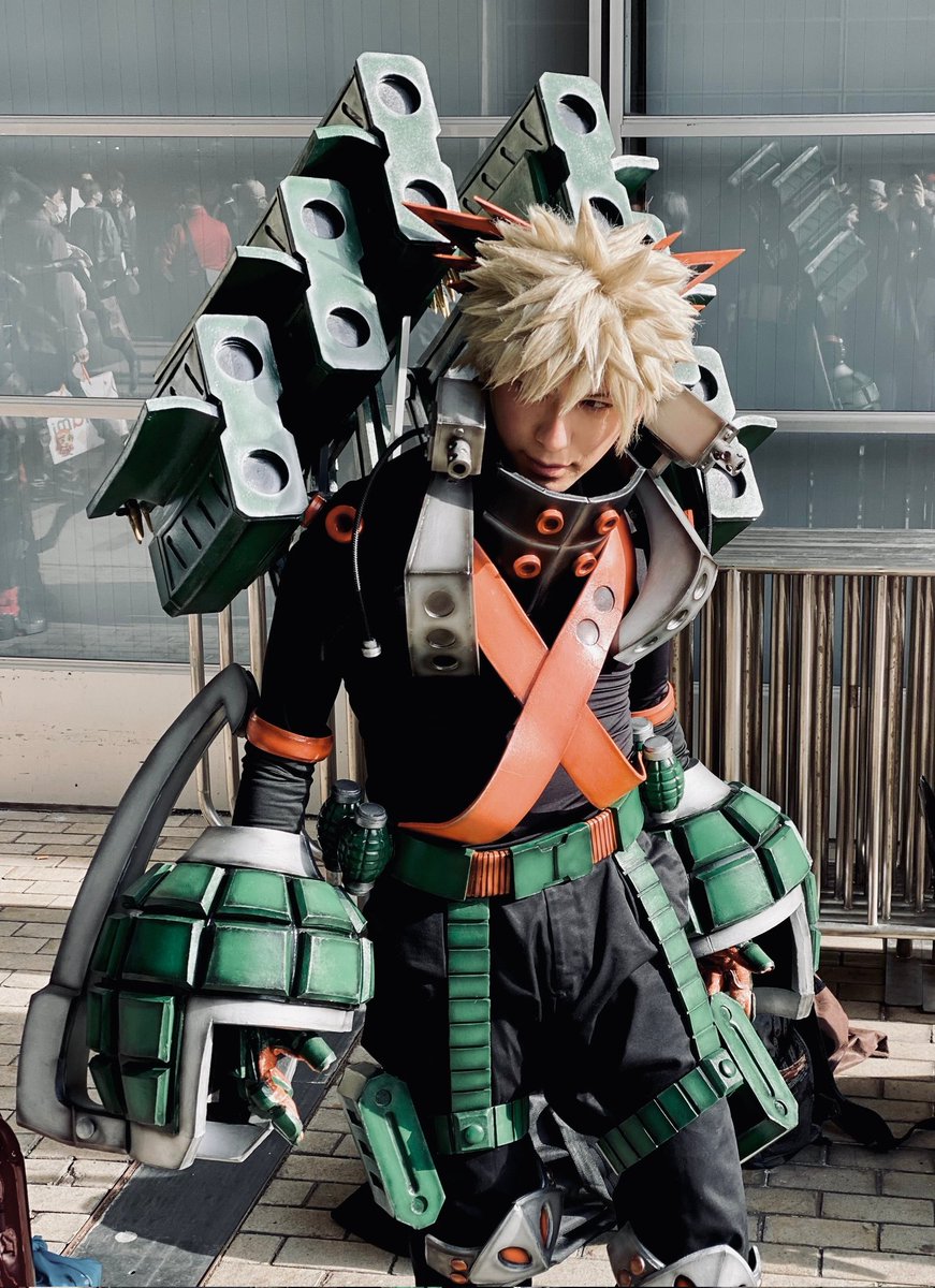 RT @dxmikeneko: ヒロアカ/爆豪勝己 面制圧重装機動ストレイフ