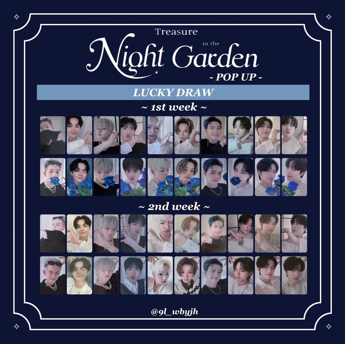 TREASURE Night Garden POPUP 2nd week トレジャー ナイトガーデン