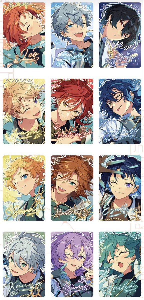 あんスタ 中国 -Limit Break- シリーズ 缶バッジ 全キャラ公開 10月28