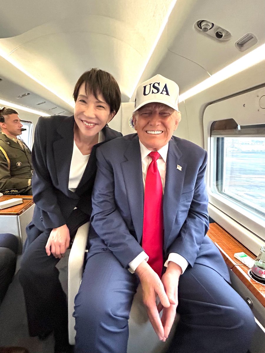 私の素晴らしい盟友のトランプ大統領と共に！ With my wonderful ally