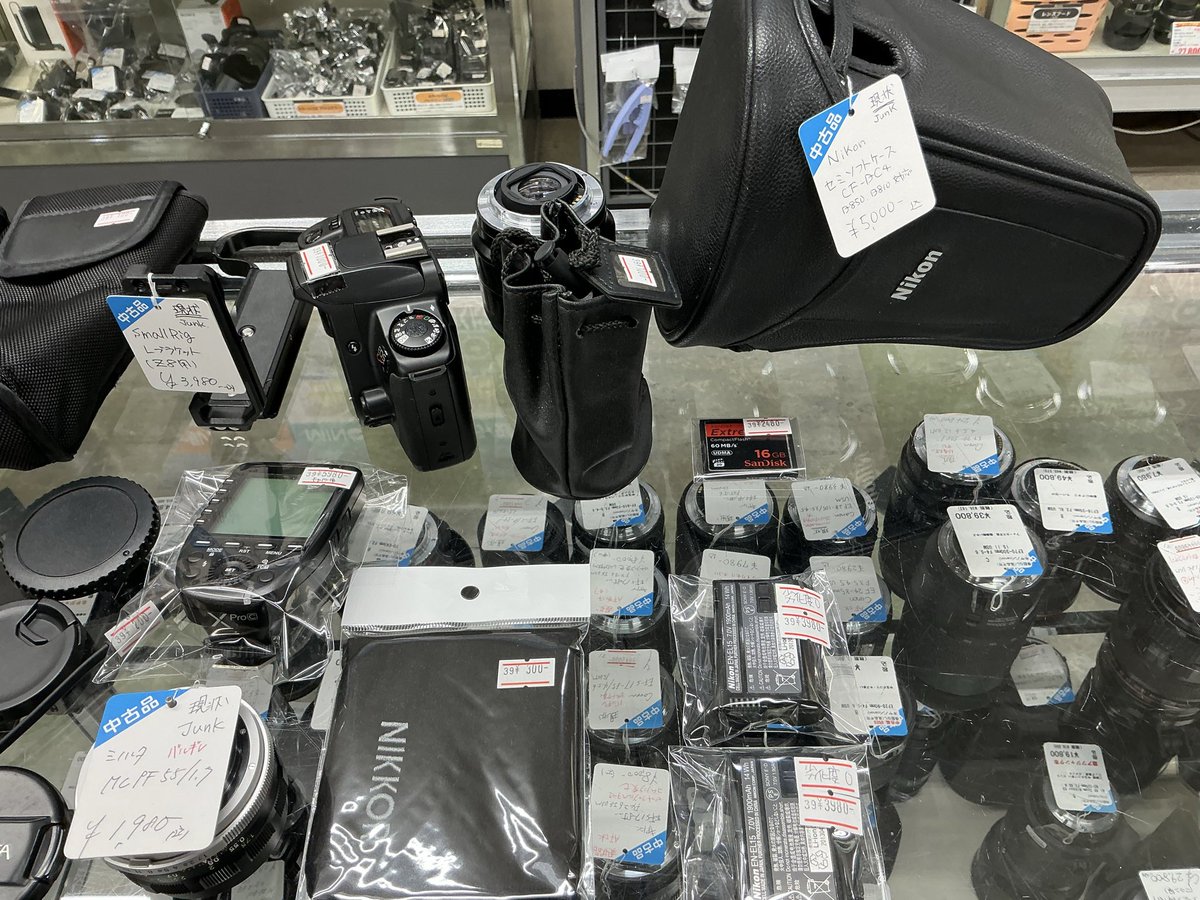 現状品、ジャンク品入荷しました✨️ #トップカメラ