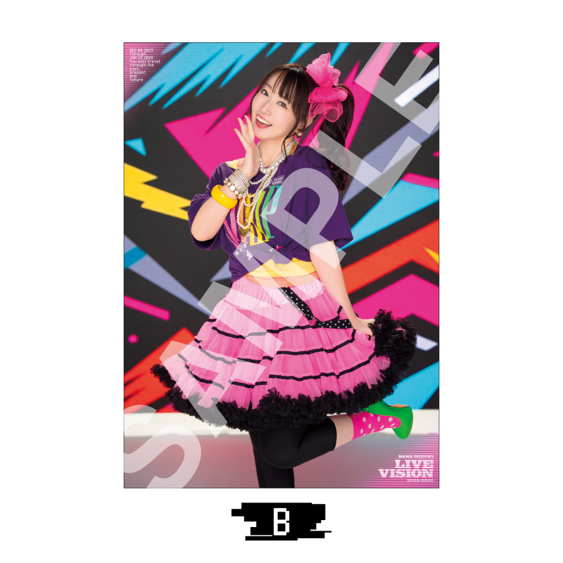 LIVE_VISION ライブグッズ紹介📺 【ポスター】 未来バージョンと過去