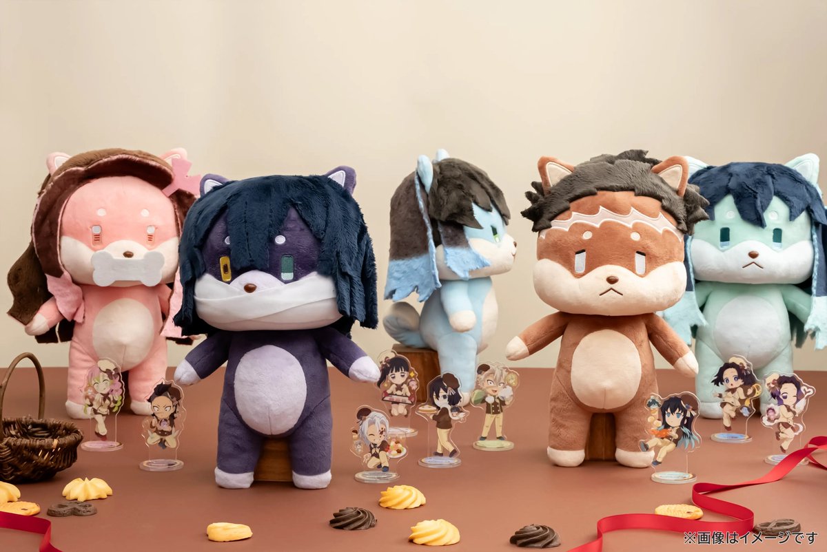 ufotable WEB SHOPにて受注販売中！ 『鬼滅の刃 アニマルぬいぐるみ