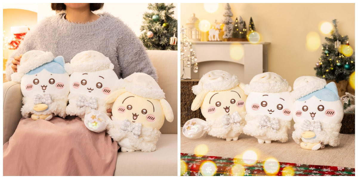 ちいかわたちがホワイトサンタに🎅💖 「プレゼントフォーユーな