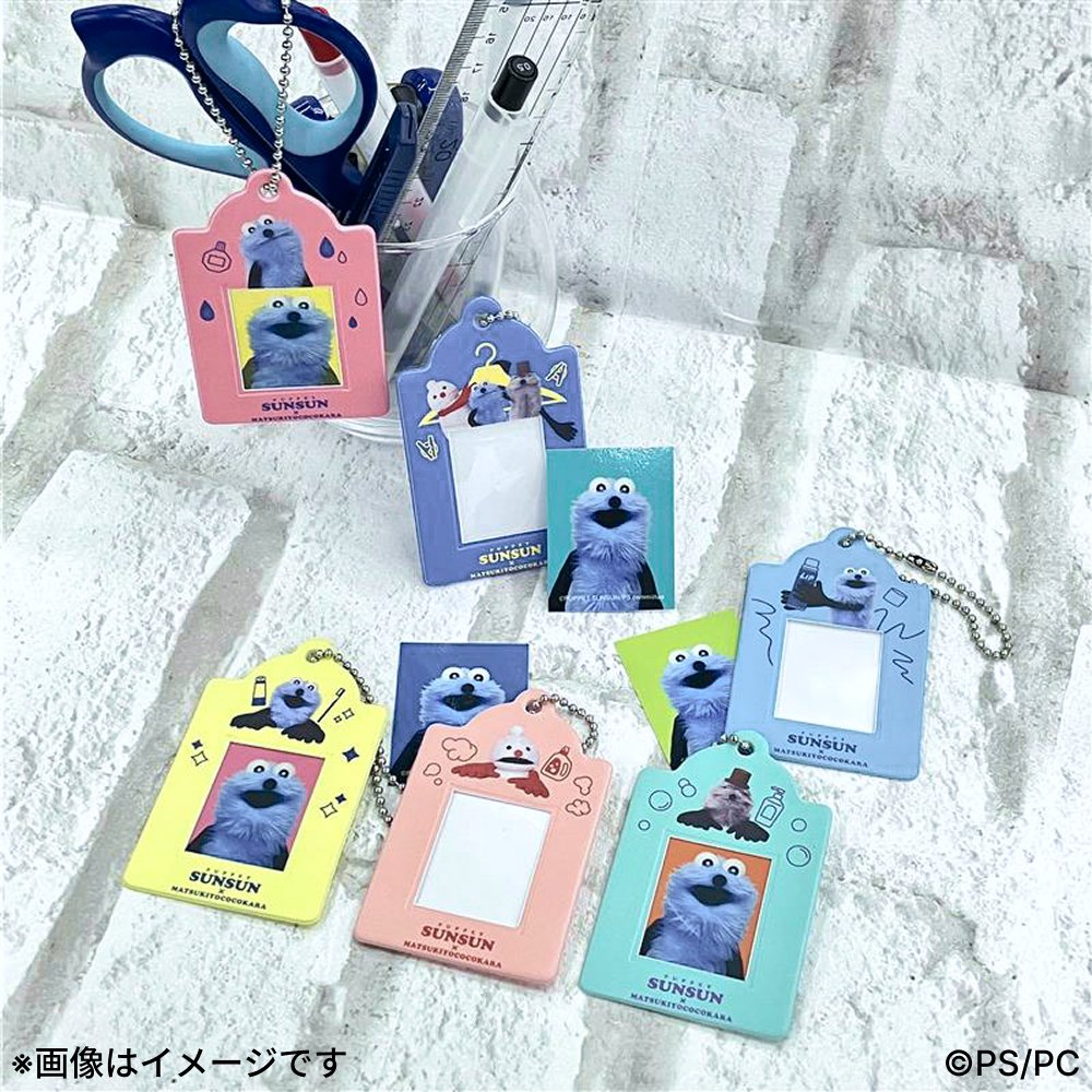 マツココ⭐パペットスンスン／ 「ミニフォトキーホルダー（ランダム全6