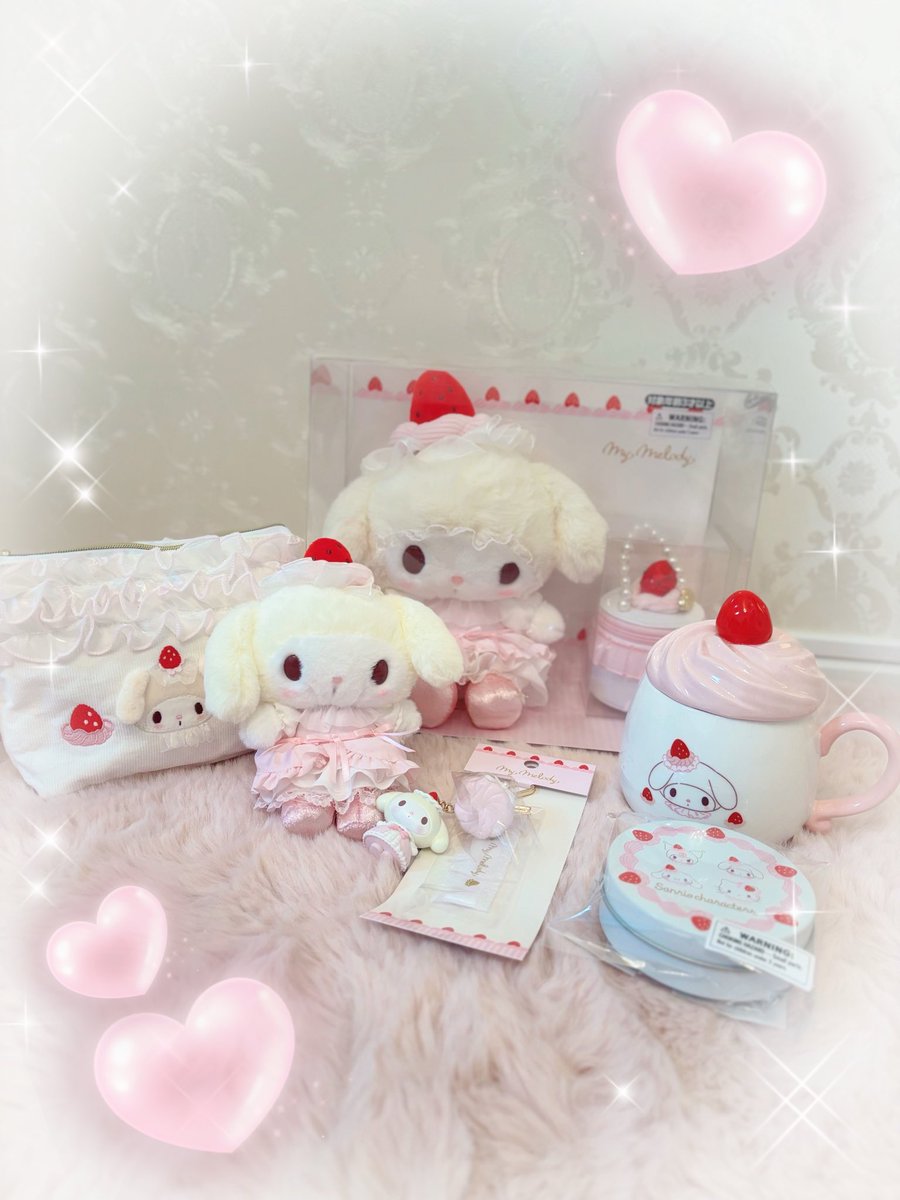 🍓いちごホイップケーキデザインシリーズ🍰 ショートケーキめろ