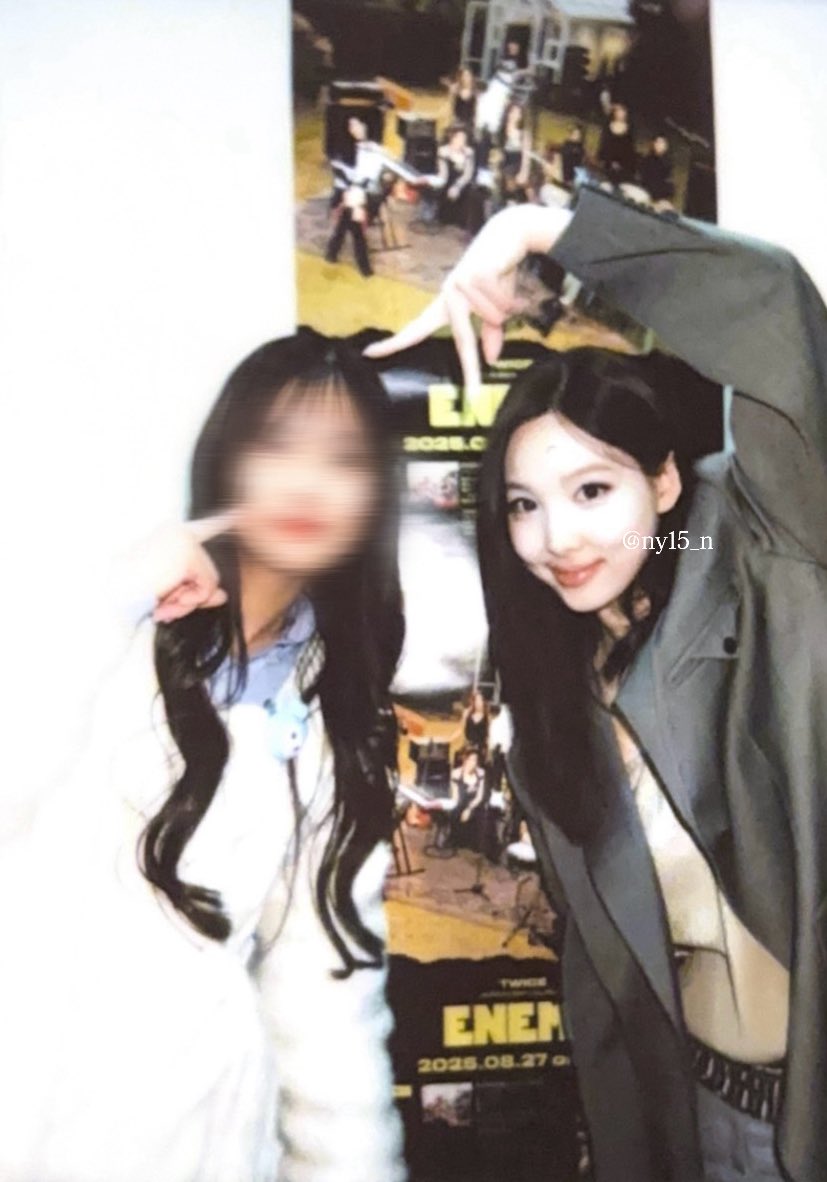 251129 twice ENEMY ツーショットチェキ会 ナヨンちゃんと念願