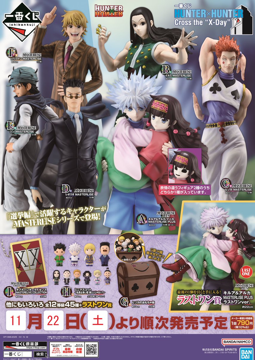 一番くじ HUNTER×HUNTER Cross the 