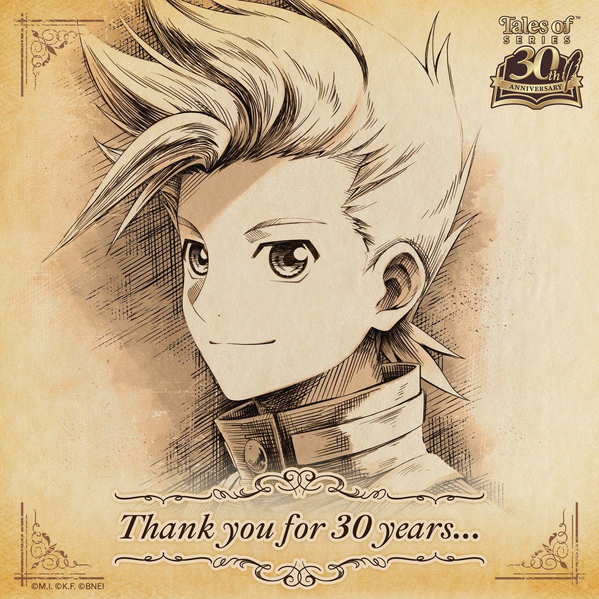 ◤『テイルズ オブ』シリーズ 30周年記念 ◢ ―あなたの世界を変えたの