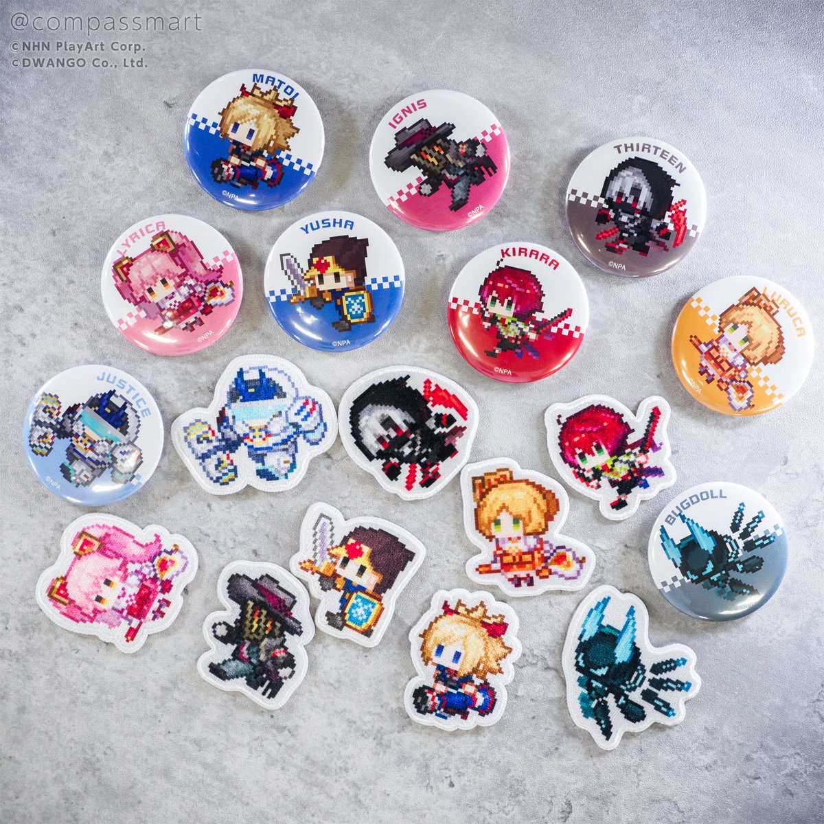 コンパスフェス 9thグッズ 写真で紹介📷 #コンパスピクセルズ 新作 缶