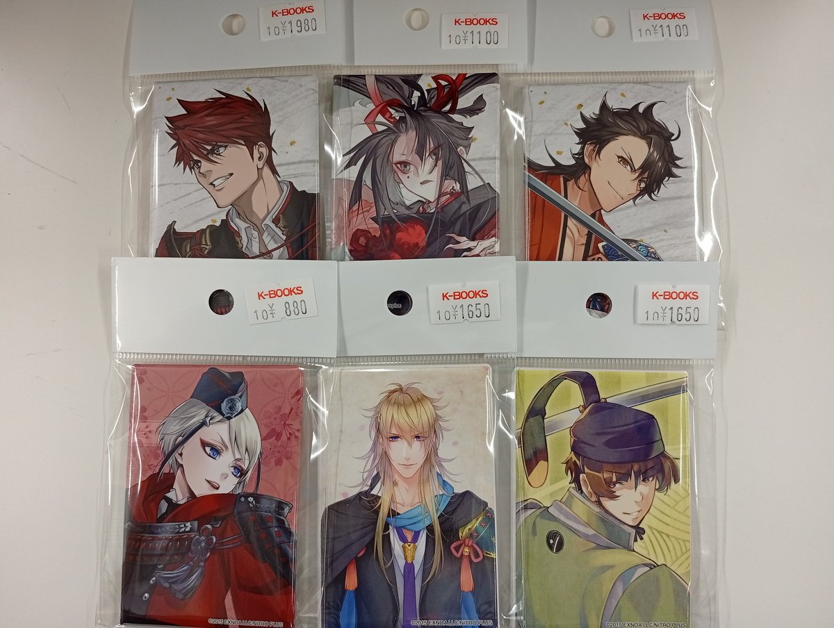 刀剣乱舞 5周年記念祝画スクエア缶バッジコレクション 小竜景光 刀剣